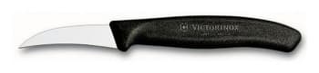 Нож кухонный Victorinox Swiss Classic (6.7503) стальной для чистки овощей и фруктов лезв.60мм прямая заточка черный - фото 2