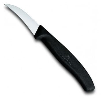 Нож кухонный Victorinox Swiss Classic (6.7503) стальной для чистки овощей и фруктов лезв.60мм прямая заточка черный - фото 5