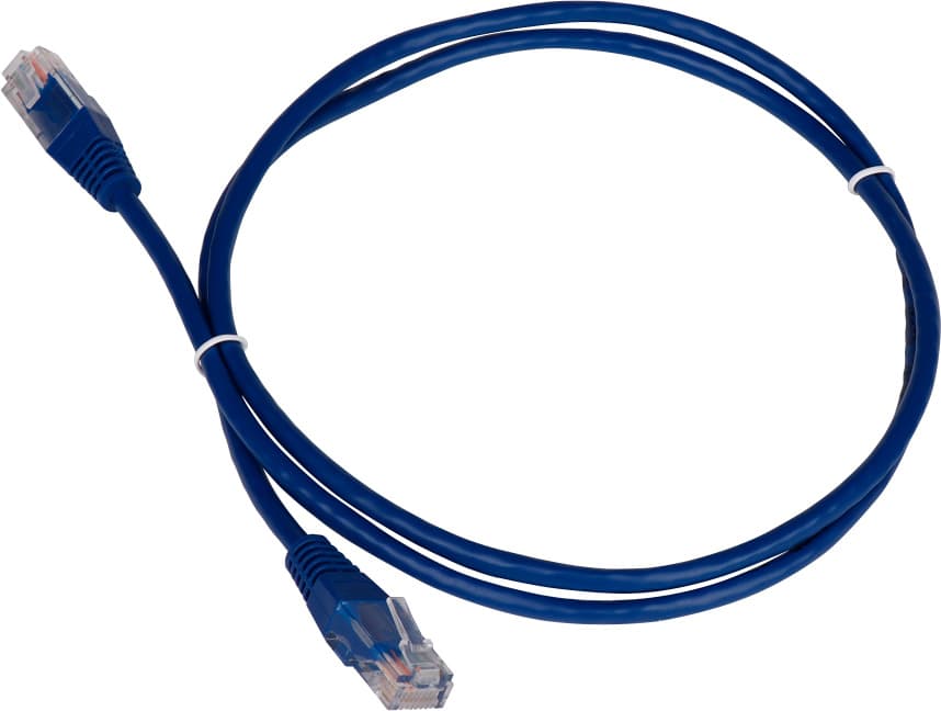 Патч-корд Lanmaster TWT-45-45-20-BL UTP RJ-45 вил.-вилка RJ-45 кат.5E 20м синий ПВХ - фото 1