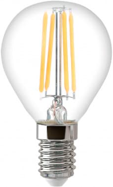 Лампа филам. Thomson Filament TH-B2338 11Вт цок.:E14 шар 220B св.свеч.бел.хол. Globe (упак.:1шт) - фото 2