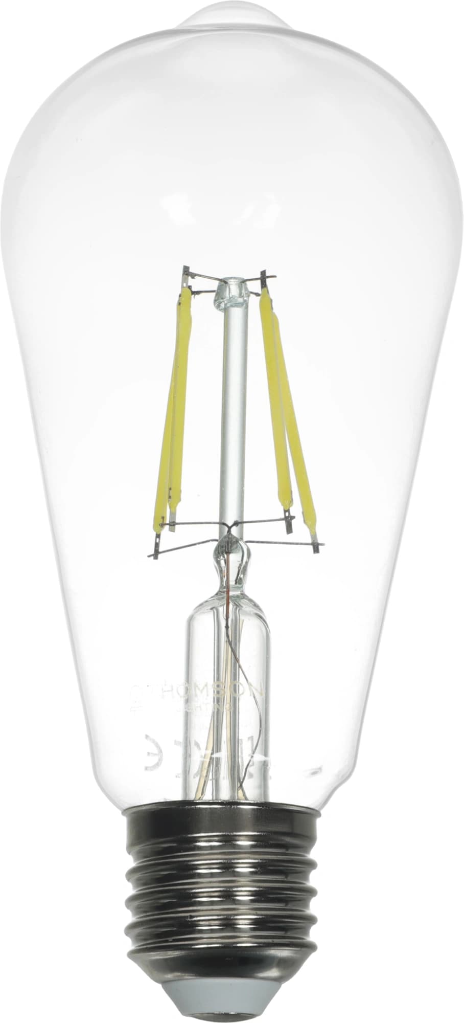 Лампа филам. Thomson Filament TH-B2341 7Вт цок.:E27 эдисон 220B св.свеч.бел.хол. ST64 (упак.:1шт)