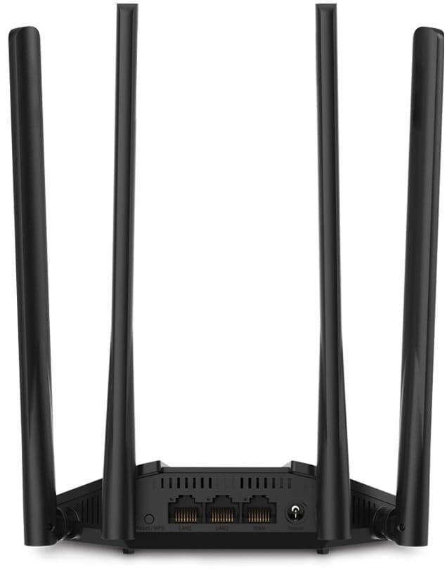 Роутер беспроводной Mercusys MR30G AC1200 10/100/1000BASE-TX черный - фото 4