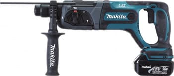Перфоратор Makita DHR241RFE патрон:SDS-plus уд.:1.9Дж аккум. (кейс в комплекте) - фото 2
