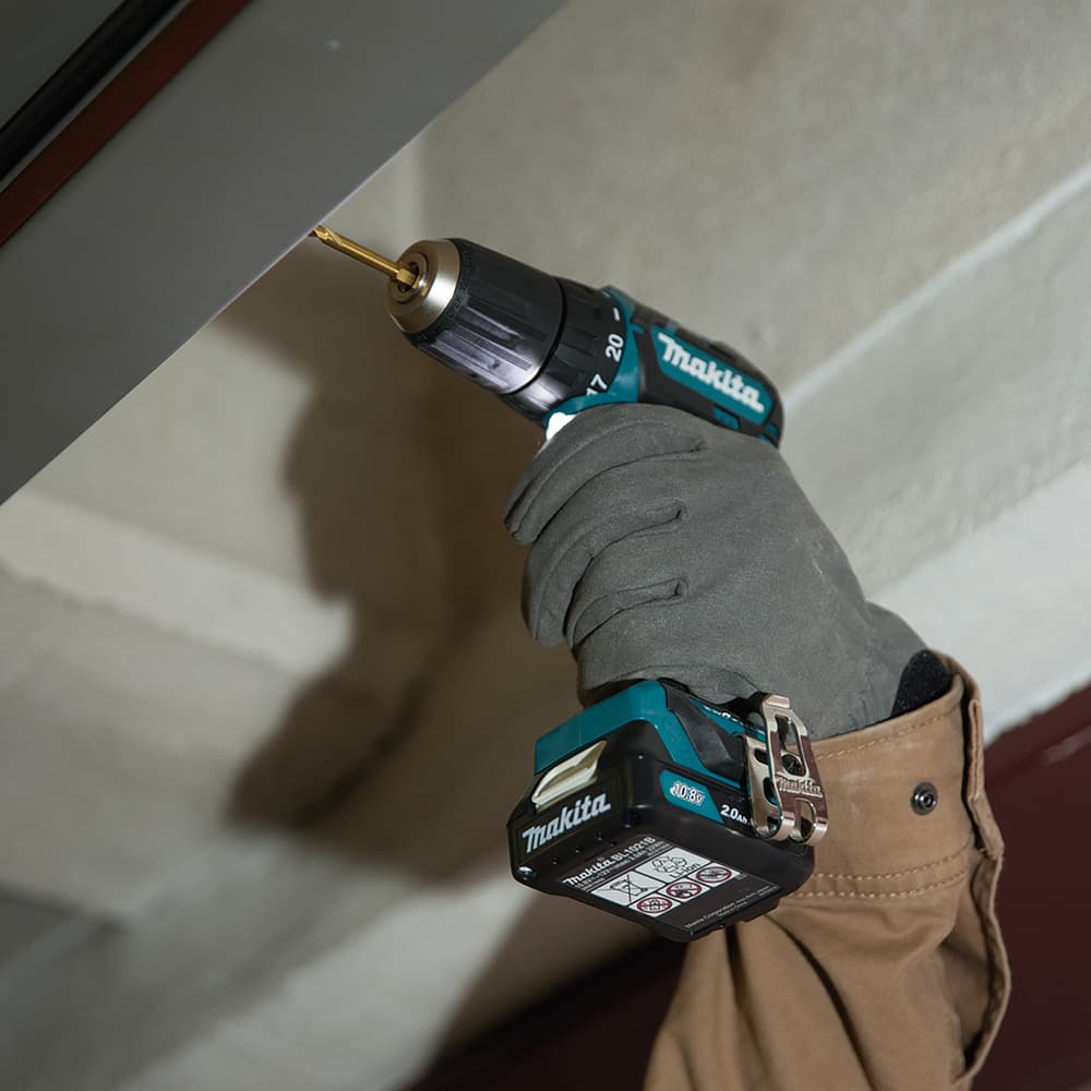 Дрель-шуруповерт Makita DF332DWAE аккум. патрон:быстрозажимной (кейс в комплекте) - фото 5
