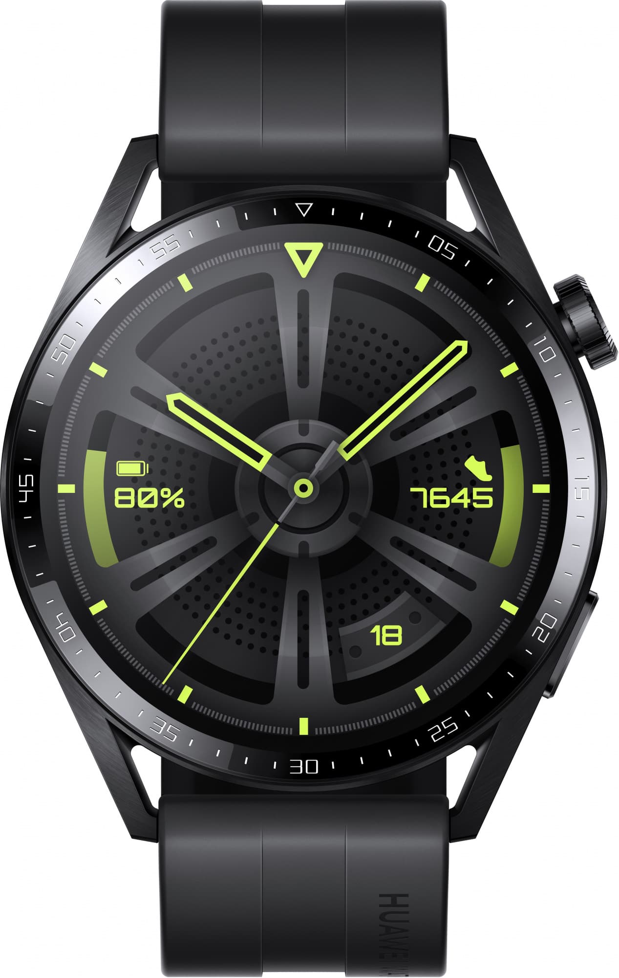 Смарт-часы Huawei Watch GT 3 JPT-B29 46мм 1.43" AMOLED корп.черный рем.черный разм.брасл.:140-210мм (55028464) - фото 4