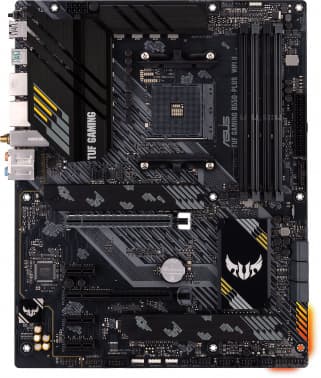 Материнская плата Asus TUF GAMING B550-PLUS WIFI II Soc-AM4 AMD B550 4xDDR4 ATX AC`97 8ch(7.1) 2.5Gg RAID+HDMI+DP - фото 2