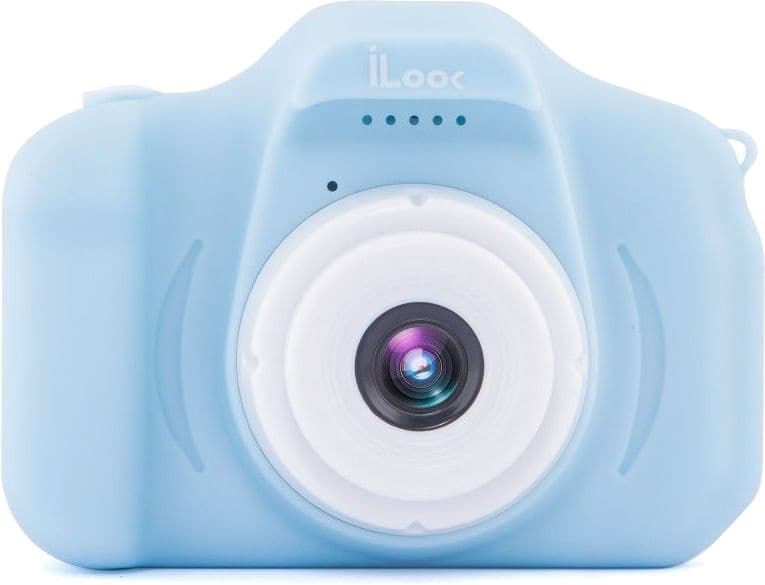 Фотоаппарат Rekam iLook K330i голубой 20Mpix 2" 720p microSDHC CMOS/Li-Ion