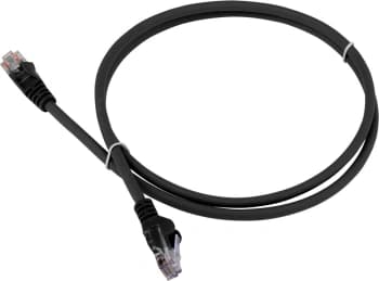 Патч-корд Lanmaster LAN-PC45/U6-2.0-BK UTP RJ-45 вил.-вилка RJ-45 кат.6 2м черный LSZH (уп.:1шт) - фото 2