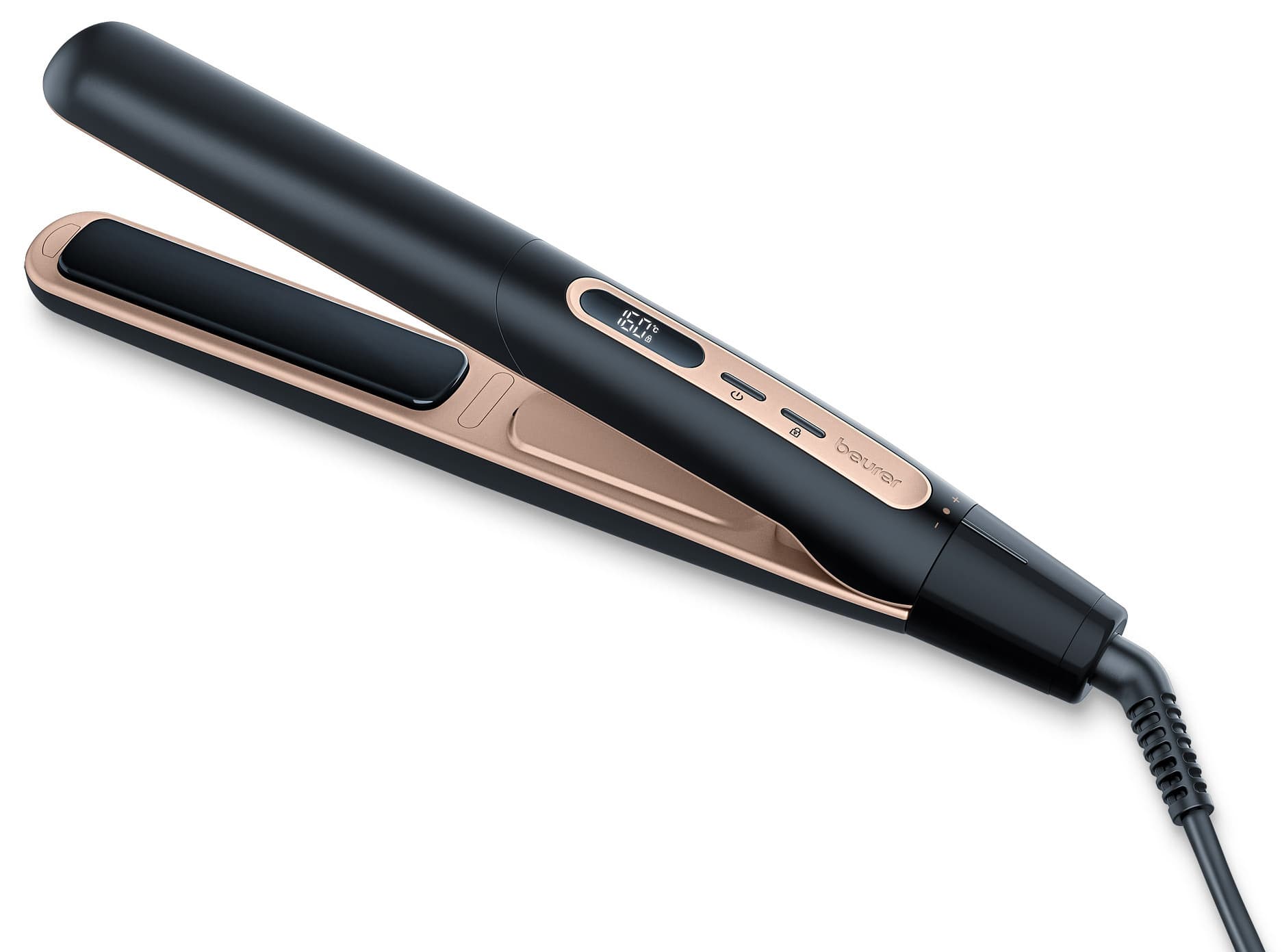 Выпрямитель Beurer HS100 45Вт черный макс.темп.:220С покрытие:керамическое (594.16)