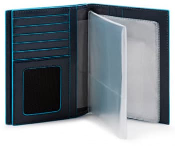 Обложка для документов Piquadro Blue Square PP5246B2R/BLU2 синий натур.кожа - фото 2