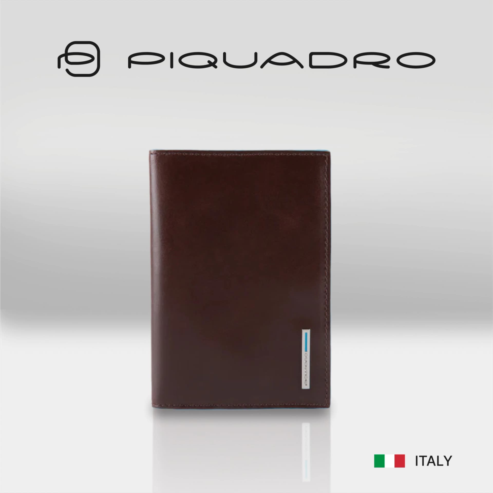 Обложка для паспорта Piquadro Blue Square PP5255B2/MO коричневый натур.кожа - фото 4