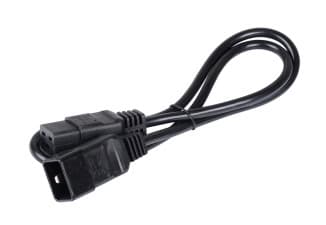 Шнур питания ITK PC-C13C14-3M C13-С14 проводник.:3x1.5мм2 3м 230В 10А (упак.:1шт) черный - фото 2