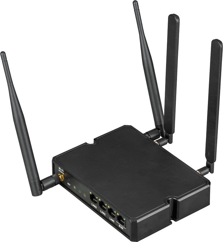 Роутер беспроводной Триколор TR-3G/4G-router-02 (046/91/00054231) N300 10/100BASE-TX/3G/4G cat.4 черный - фото 4