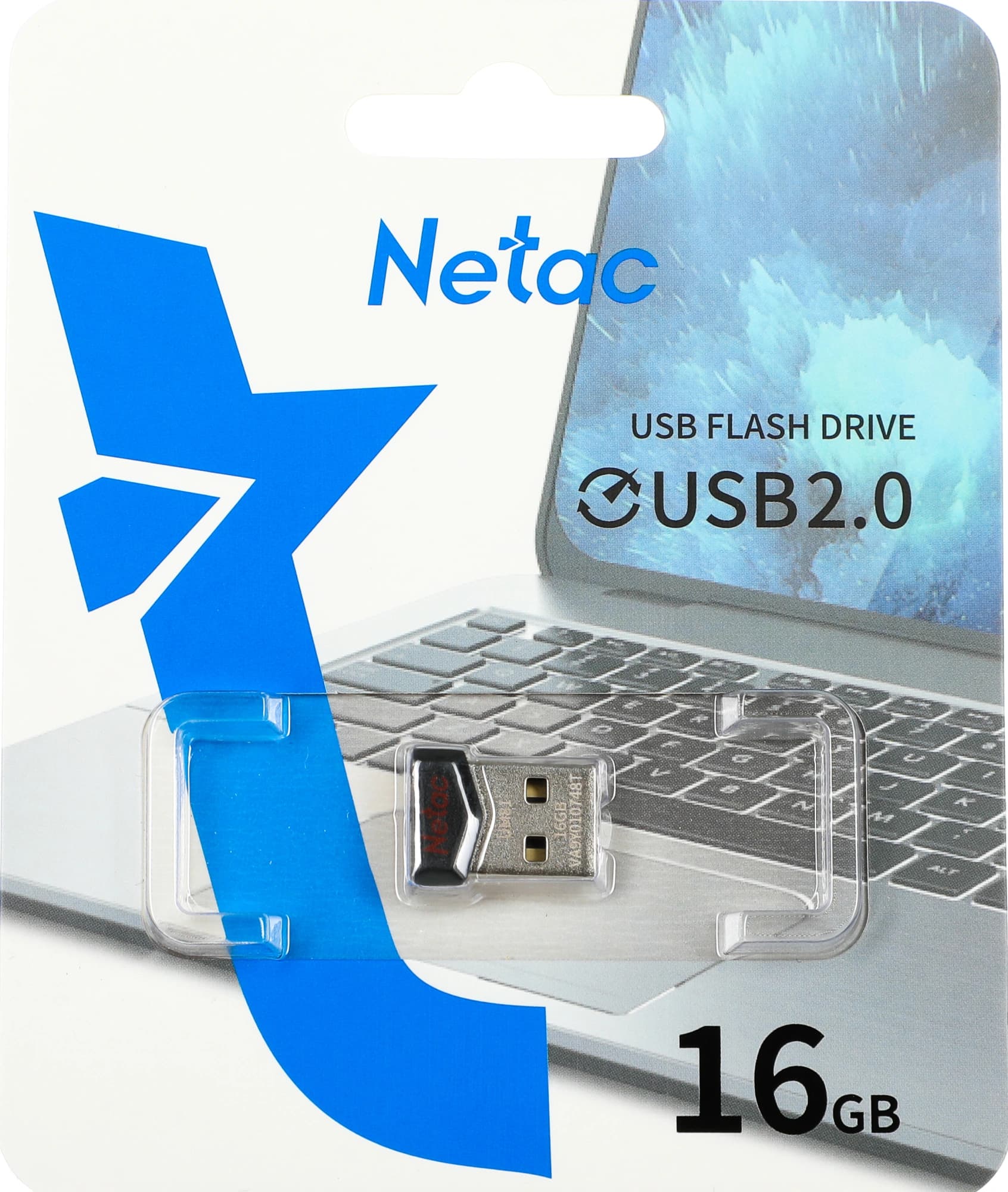 Флеш Диск Netac 16Gb UM81 NT03UM81N-016G-20BK USB2.0 черный - фото 4