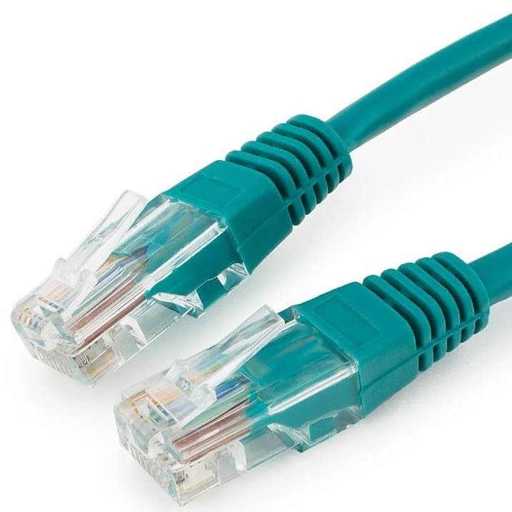 Патч-корд Premier PP12-0.25M/G 1000Гбит/с UTP 4 пары cat.5E CCA molded 0.25м зеленый RJ-45 (m)-RJ-45 (m) - фото 1