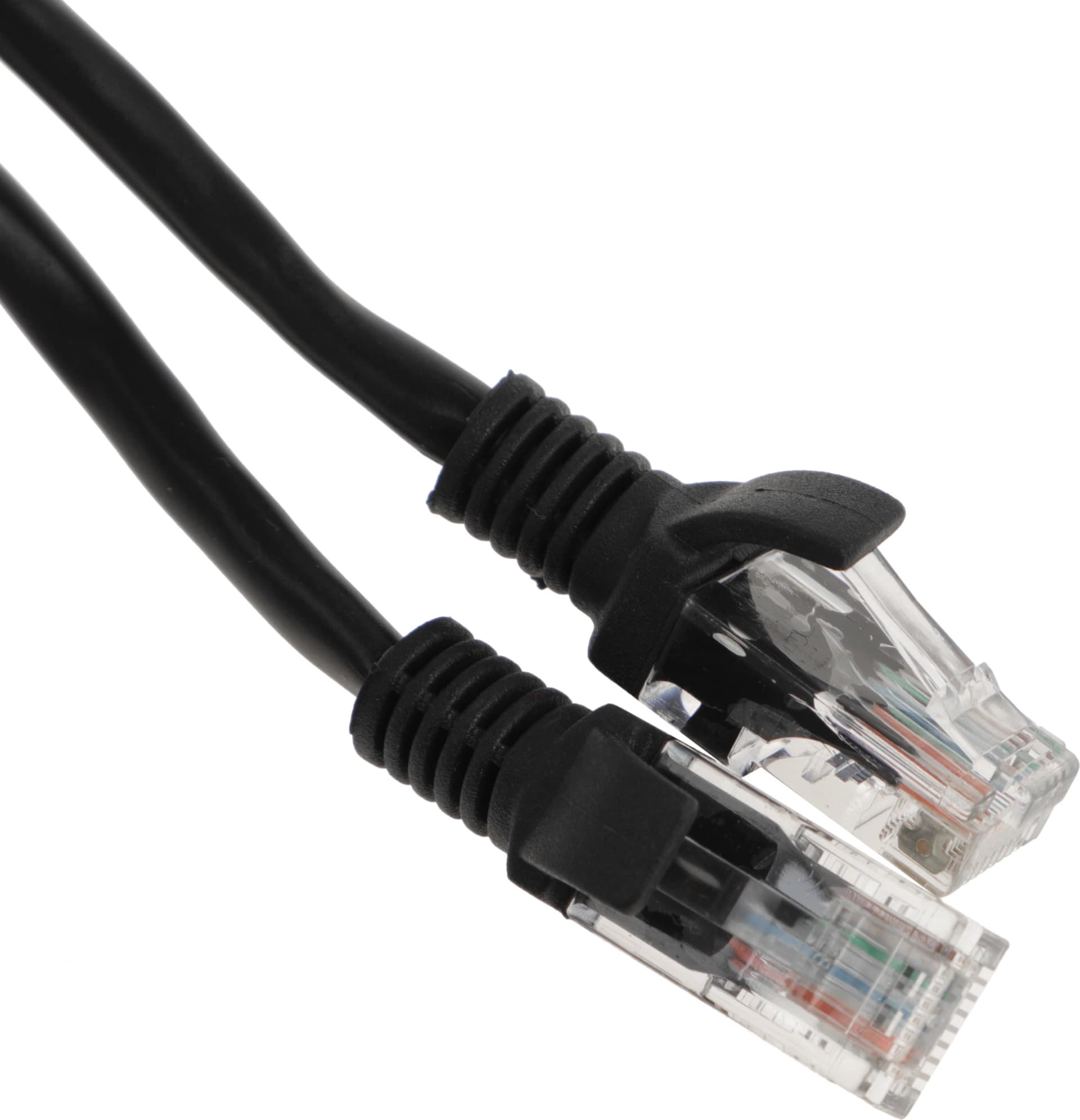 Патч-корд Premier PP12-1.5M/BK 1000Гбит/с UTP 4 пары cat.5E CCA molded 1.5м черный RJ-45 (m)-RJ-45 (m) - фото 1