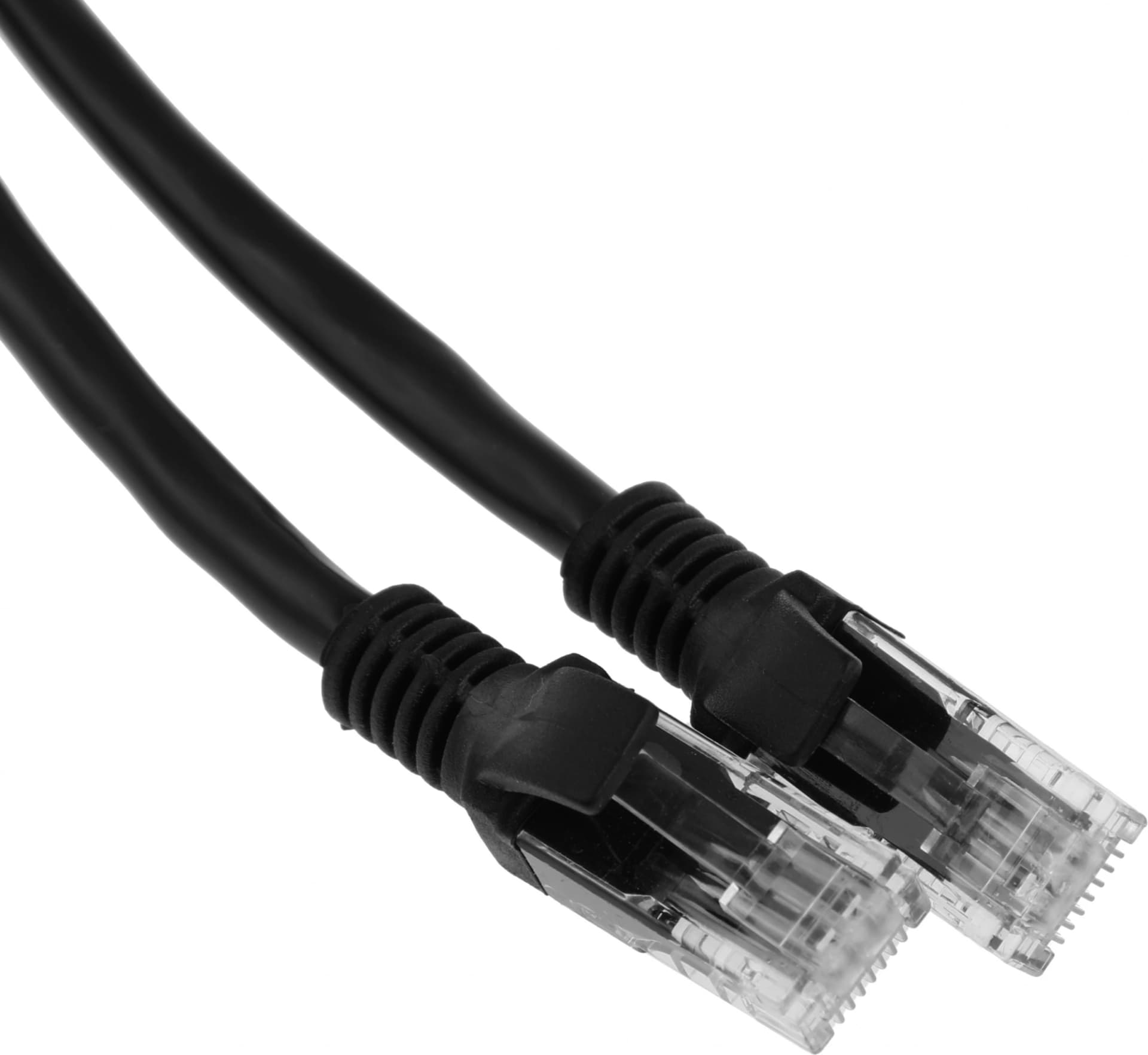 Патч-корд Premier PP6U-1M/BK 10000Гбит/с UTP 4 пары cat.6 CCA molded 1м черный RJ-45 (m)-RJ-45 (m) - фото 4