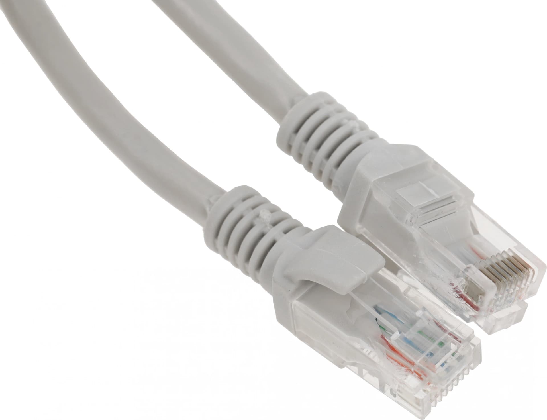 Патч-корд Premier PP6U-2M 10000Гбит/с UTP 4 пары cat.6 CCA molded 2м серый RJ-45 (m)-RJ-45 (m) - фото 1