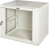 Шкаф коммутационный Lanmaster Pro (TWT-CBWPG-15U-6X4-GY) настенный 15U 600x450мм пер.дв.стекл 60кг серый 350мм 768мм IP20 металл - фото 3
