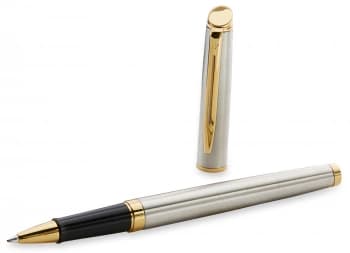 Ручка роллер Waterman Hemisphere (S0920350) Steel GT F черн. подар.кор. - фото 5