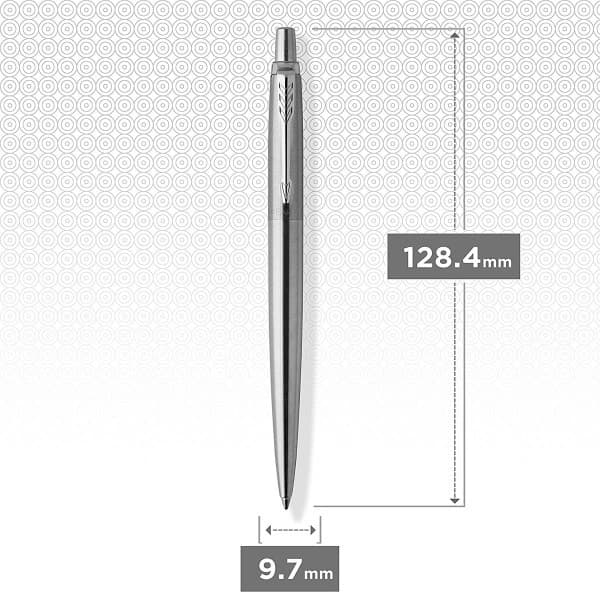 Набор ручек Parker Jotter Core KB61 (2093256) Stainless Steel CT подар.кор. ручка шариковая/карандаш механический 0.5 - фото 4