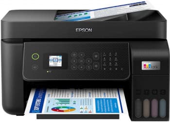 МФУ струйный Epson L5290 (C11CJ65512/C11CJ65409) A4 WiFi черный - фото 2