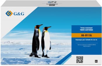 Картридж лазерный G&G GG-D115L черный (3000стр.) для Samsung Xpress SL-M2620/2820/M2670/2870 - фото 2