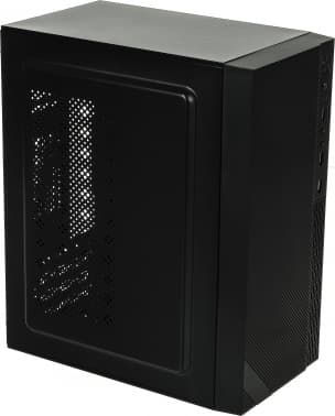 Корпус Accord ACC-263B черный без БП mATX 1x80mm 2xUSB2.0 1xUSB3.0 audio - фото 2