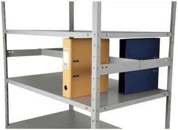 Стеллаж Практик MS Standart 150KD/75x40/4 пол.:4 разборная 1500x750x400мм серый (S24099024402) - фото 5