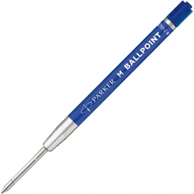 Стержень шариковый Parker QuinkFlow Basic Z09 (2166544) M 1мм синие чернила блистер (2шт)