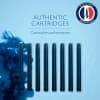 Картридж Waterman Standard (S0110910) Mysterious Blue чернила для ручек перьевых (8шт) - фото 3