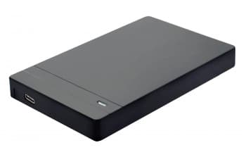 Внешний корпус для HDD/SSD AgeStar 31UB2P3C SATA USB3.2 пластик черный hotswap 2.5" - фото 2