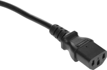 Шнур питания Lanmaster LAN-PP13/SHA-0.5-BK C13-Schuko проводник.:3x0.75мм2 0.5м 220В 10А черный - фото 5
