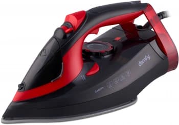 Утюг Domfy DSC-EI502 2400Вт черный/красный - фото 2