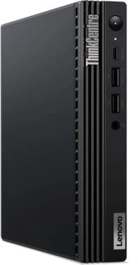 Неттоп Lenovo ThinkCentre Tiny M70q-3 slim i7 12700T (1.4) 16Gb SSD512Gb UHDG 770 Windows 11 Pro GbitEth WiFi BT 135W kb мышь клавиатура черный (11USS0A400/R) - фото 2