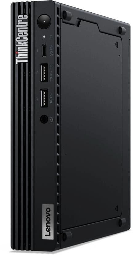 Неттоп Lenovo ThinkCentre Tiny M70q-3 slim i7 12700T (1.4) 16Gb SSD512Gb UHDG 770 Windows 11 Pro GbitEth WiFi BT 135W kb мышь клавиатура черный (11USS0A400/R) - фото 4