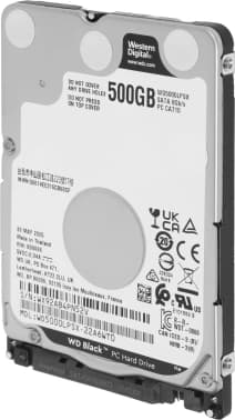 Жесткий диск WD SATA-III 500Gb WD5000LPSX Notebook Black (7200rpm) 64Mb 2.5" - фото 2