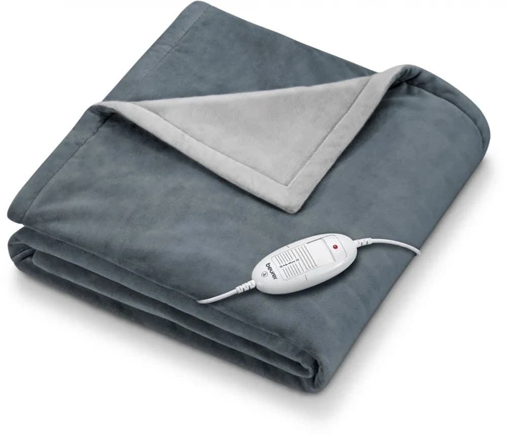 Электрическое одеяло для тела Beurer HD75 Dark Grey 100Вт (421.06) - фото 4