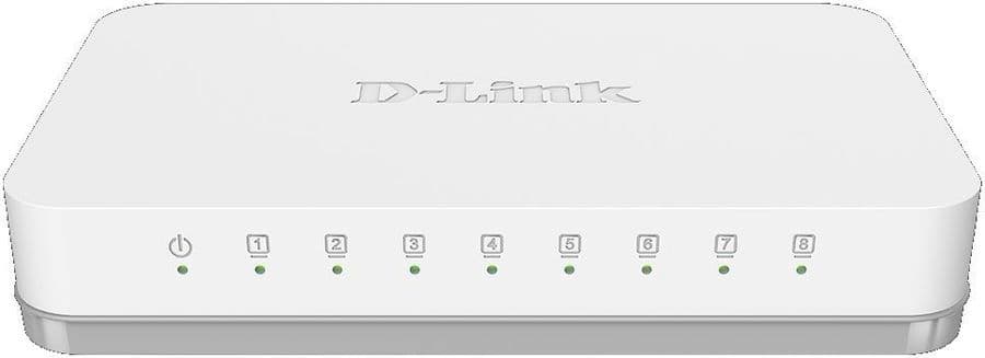 Коммутатор D-Link DGS-1008A/F1A 8x1Гбит/с неуправляемый