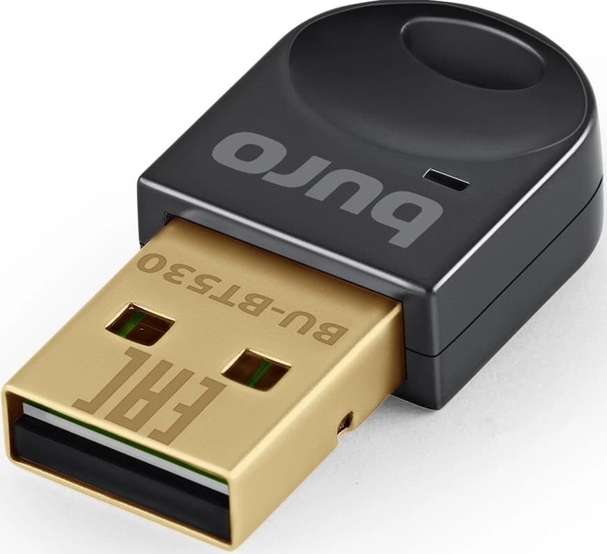 Адаптер USB Buro BU-BT530 BT5.3+EDR class 1.5 20м черный - фото 1