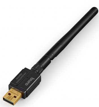 Адаптер USB Buro BU-BT532 BT5.3+EDR class 1 100м черный - фото 2