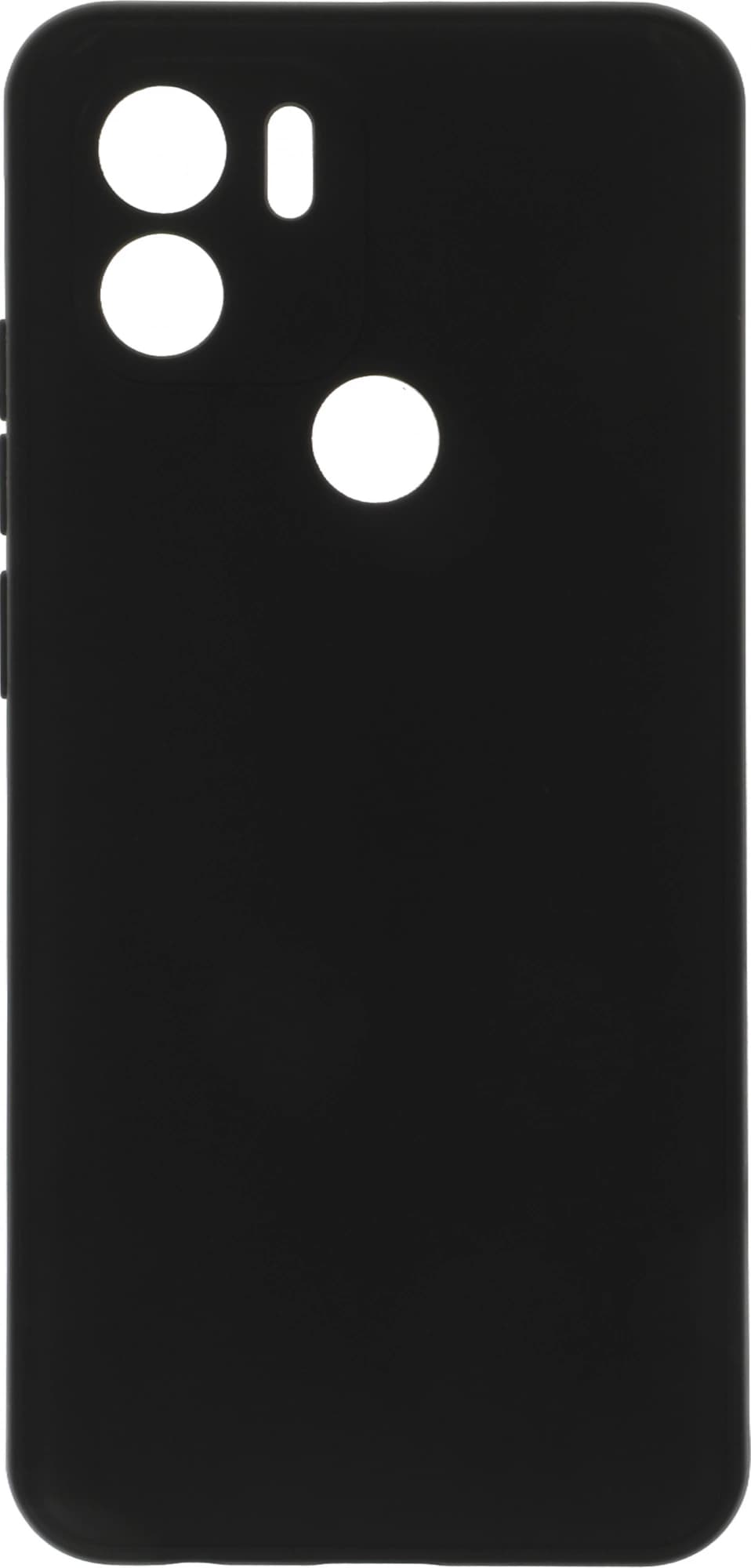 Чехол (клип-кейс) BoraSCO для Xiaomi Redmi A1+ Silicone Case черный (70938)