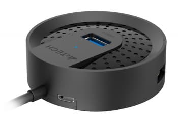 Разветвитель USB 3.0 A4Tech HUB-30C 4порт. черный - фото 5