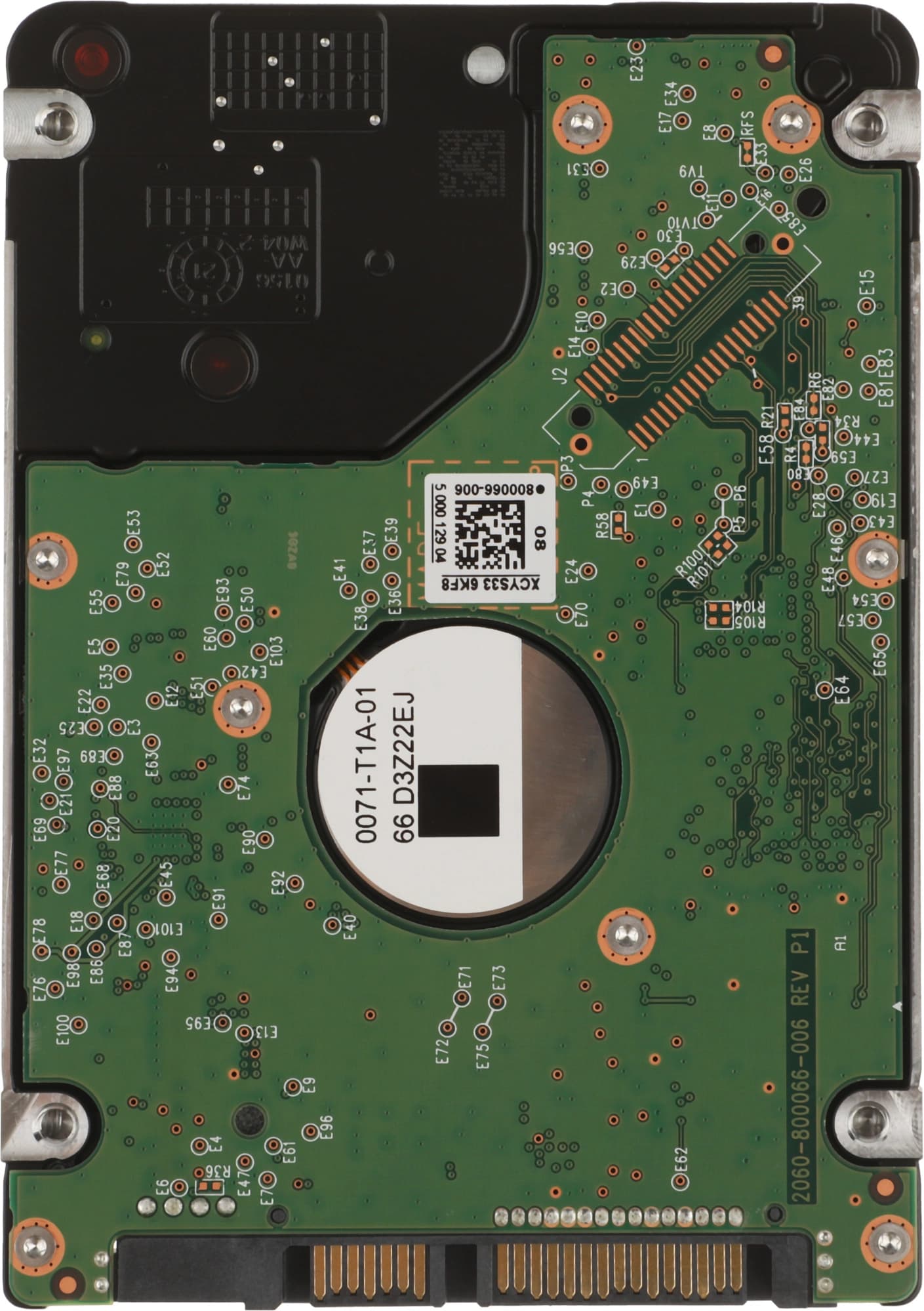 Жесткий диск WD SATA-III 1TB WD10SPSX Notebook/Desktop Black (7200rpm) 64Mb 2.5" - фото 4