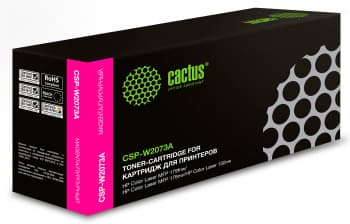 Картридж лазерный Cactus CSP-W2073A 117A пурпурный (700стр.) для HP Color Laser 150a/150nw/178nw MFP/179fnw MFP с чипом - фото 2