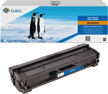 Картридж лазерный G&G GG-D101S черный (1500стр.) для Samsung ML-2160/ML-2161/ML-2165W/ML-2162/ML-2165/ML-2166/ML-2168/ML-2164/ML-2164W/ML-2167/ML-2168W; SCX-3400/SCX-3405/SCX-3405W/SCX-3405FW/SCX-3407/SCX-3400F/SCX-3405F/SCX-3405FW; SF-760P - фото 2