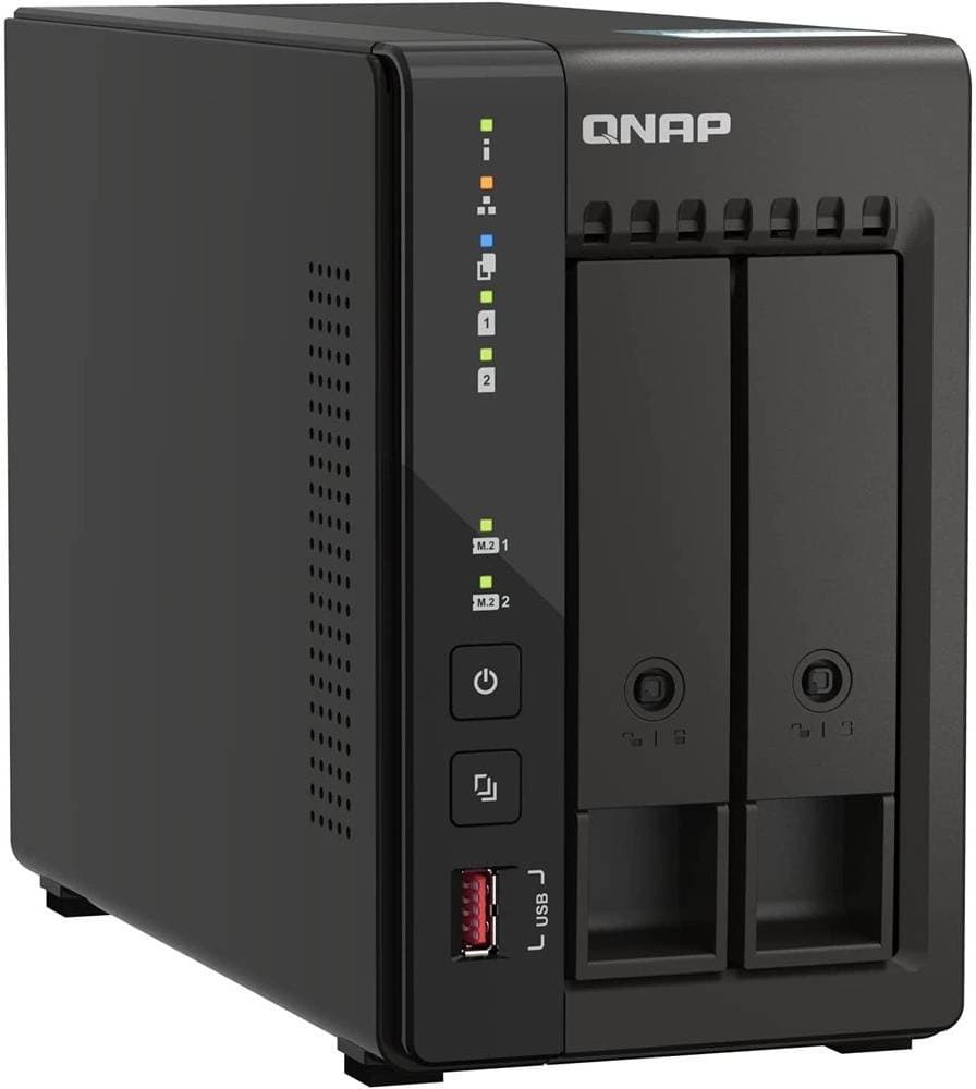 Сетевое хранилище NAS Qnap Original TS-253E-8G 2-bay настольный Celeron J6412 - фото 4