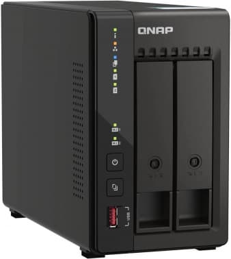 Сетевое хранилище NAS Qnap Original TS-253E-8G 2-bay настольный Celeron J6412 - фото 5