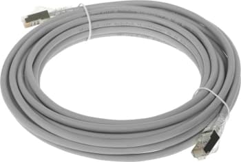 Патч-корд WRline WR-PC-RJ45-FTP-5E-7-GY FTP RJ-45 вил.-вилка RJ-45 кат.5E 7м серый LSZH - фото 5
