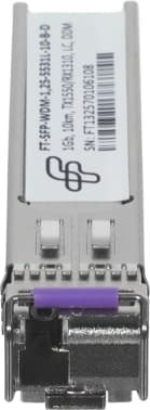 Трансивер Future Technologies FT-SFP-WDM-1,25-5531L-10-B-D оптич. SFP WDM SM 1.25Гбит/с Tx:1550нм Rx:1310нм до 10км - фото 5